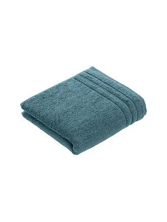 VOSSEN | Gästetuch LIORA 30x50cm Hibiskus | blau